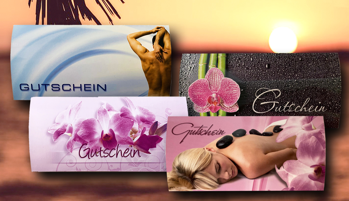 Medizinische Massagen und Coaching Doris Pfander - Gutschein Valentinstag